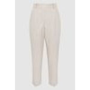 Reiss Pleated Elastic Waist Trousers Size 4L